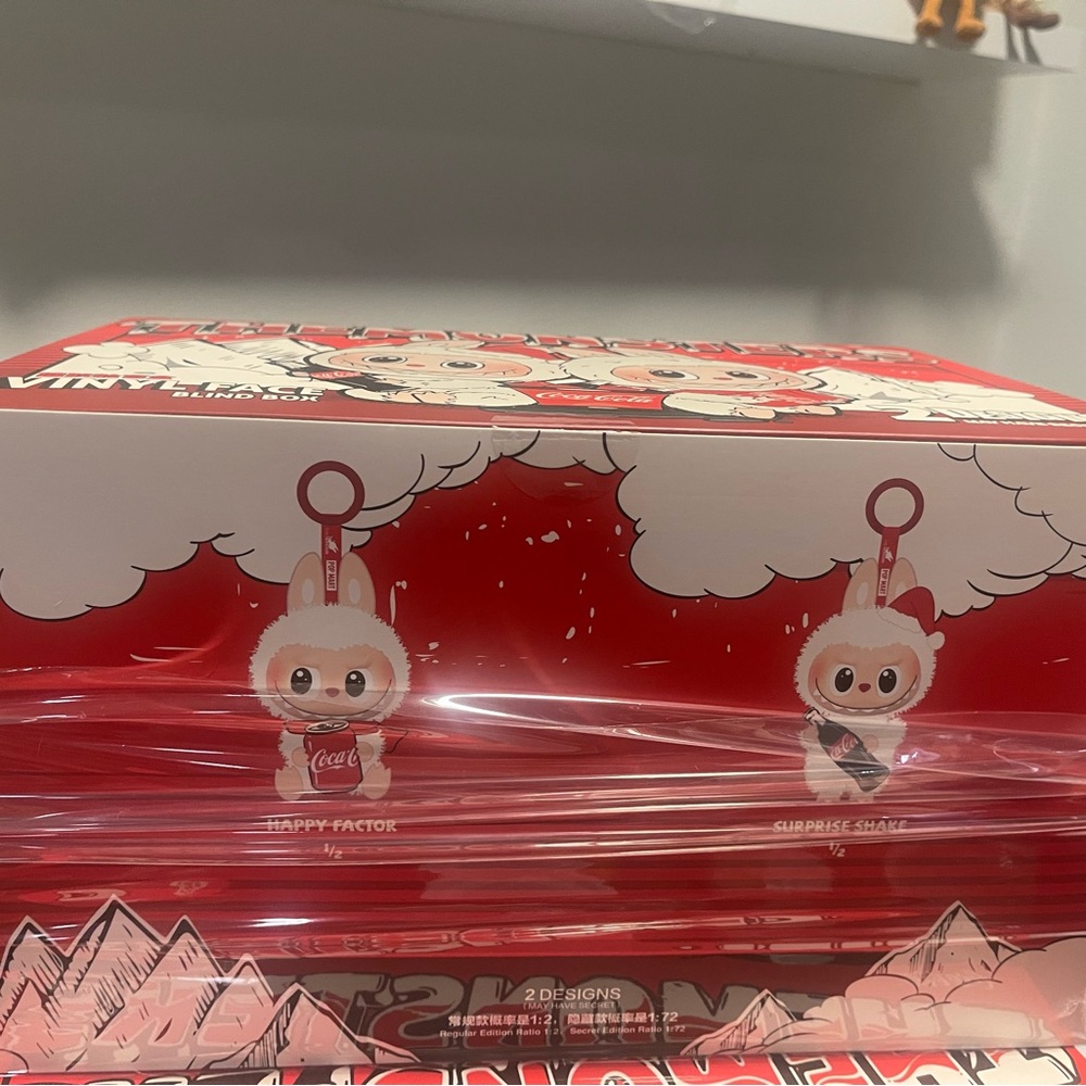 POPMART Labubu CocaCola BOX ONLY